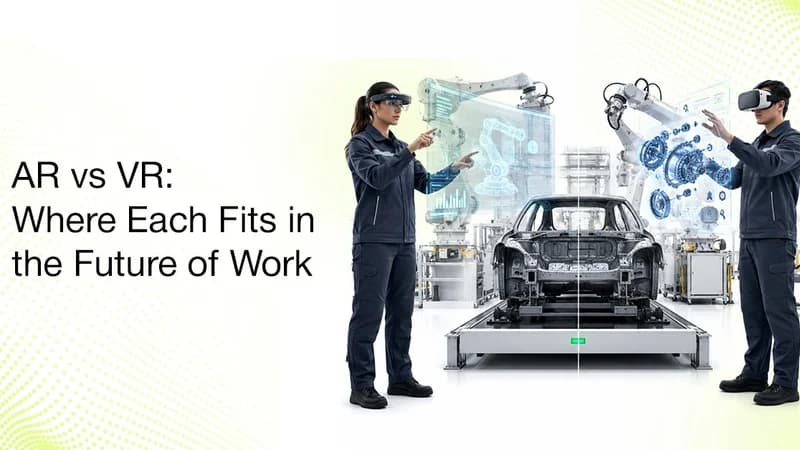 AR vs VR for Enterprises: Training, Maintenance & Frontline Work