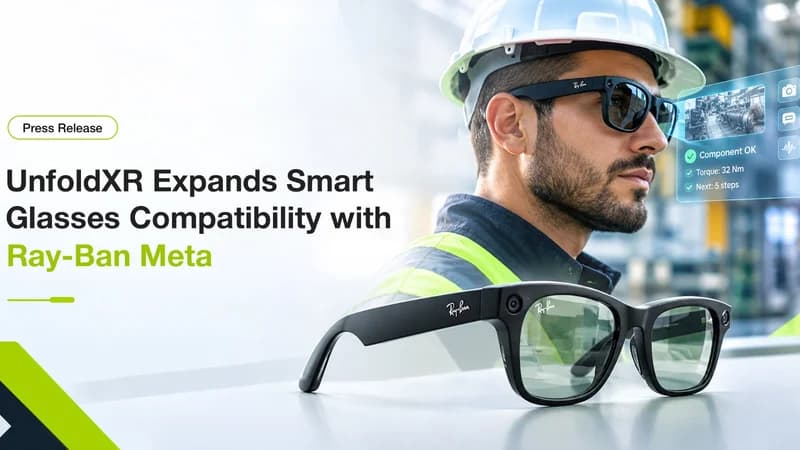 UnfoldXR Expands Smart Glasses Compatibility with Ray-Ban Meta